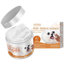 Yegebang Pet Wipes For Cleaning Dogs And Cats Tear Stains Eye Cleaning Wipes Eye Dirt Cotton Pads (Option: 4pcs)