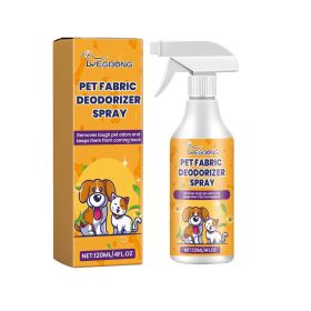 Yebang Pet Fabric Deodorizer Spray Air Clean Pet Odor Indoor Long-lasting Air Freshener Deodorizer (Option: 3pcs)